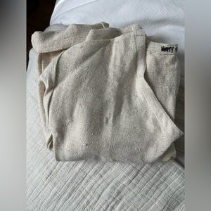 Happy French Gang Natural Textured Jumpsuit